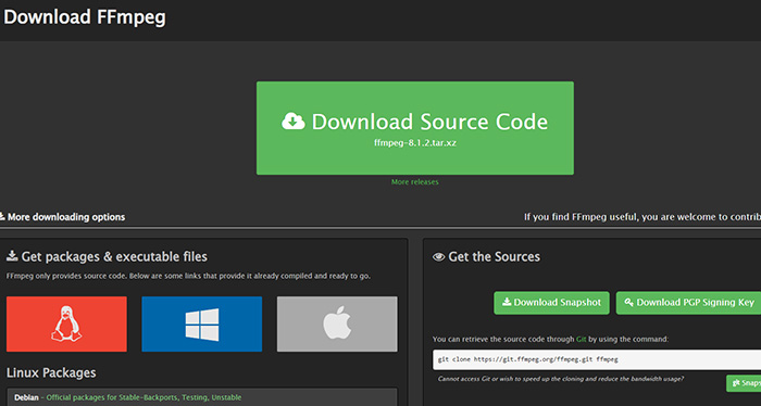FFmpeg Review Download