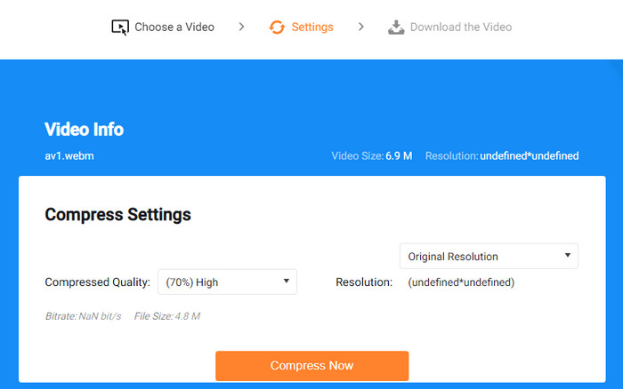 Convert Video for WhatsApp Online with Flexclip