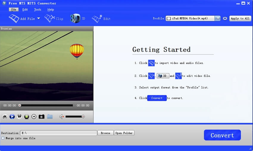 Free MTS M2TS Converter
