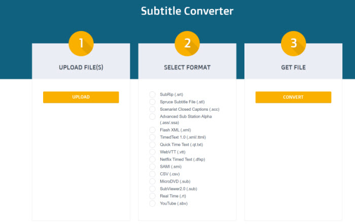 convert vtt to srt with gotranscript