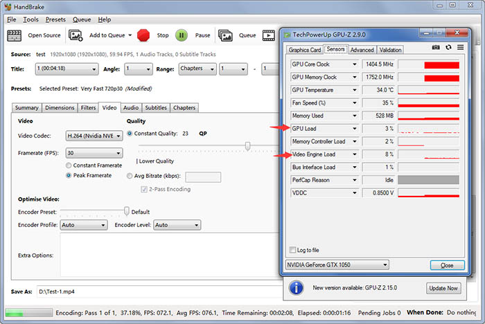 HandBrake Hardware Acceleration