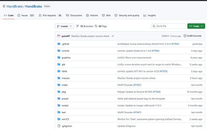 HandBrake Open Source