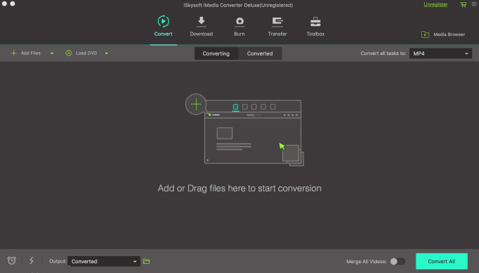 iSkysoft iMedia Converter Deluxe