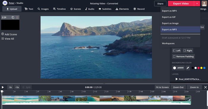 Logiciel de montage vidéo MP4 en ligne gratuit - Kapwing