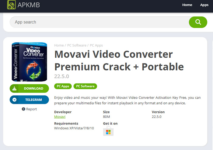 Movavi Video Converter Crack