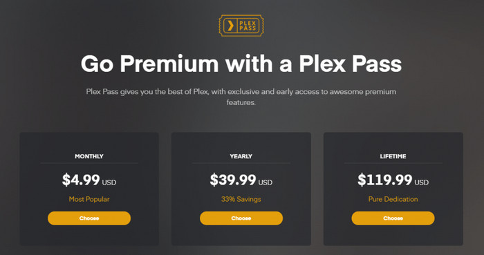 Subscrip Plex Pass to get hardware transcoding