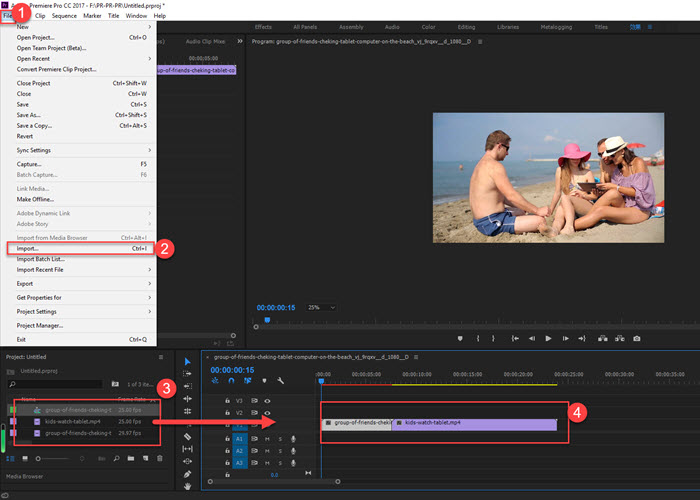 Import MKV to Premiere Pro