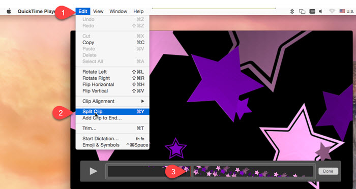 QuickTime Split Clip