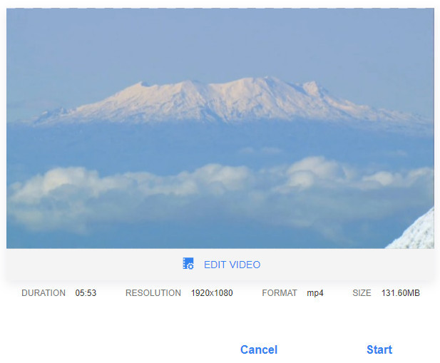 Start compress or convert video with Clipchamp