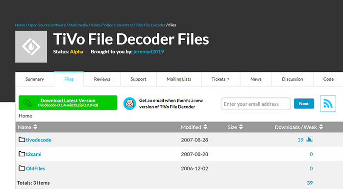 Convert TiVo to MP4 Free