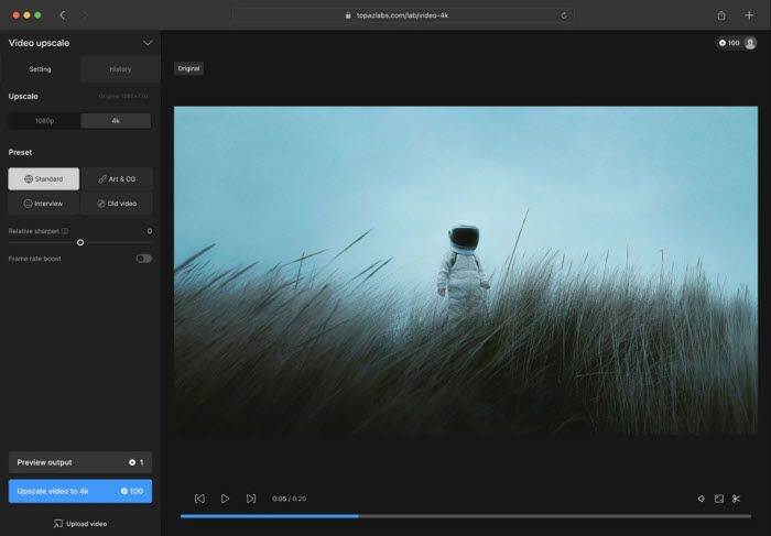 Topaz Free 4K Video Converter