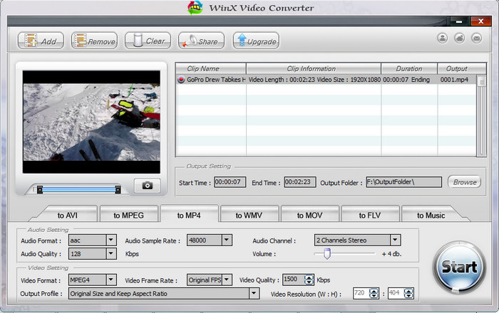 Convert HD/4K videos