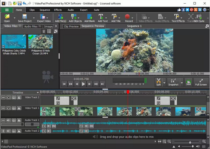 Clipchamp alternative - VideoPad