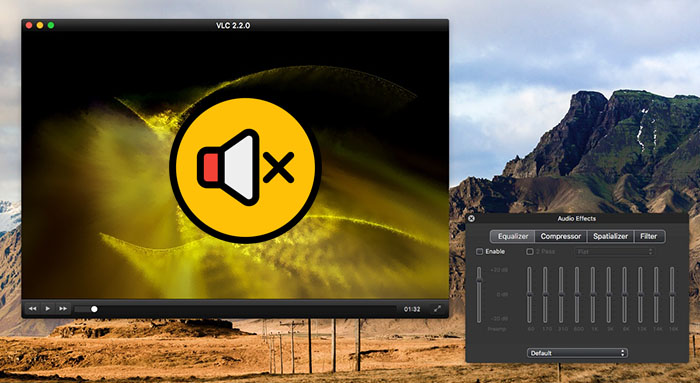 VLC MOV to MP4 no audio problem