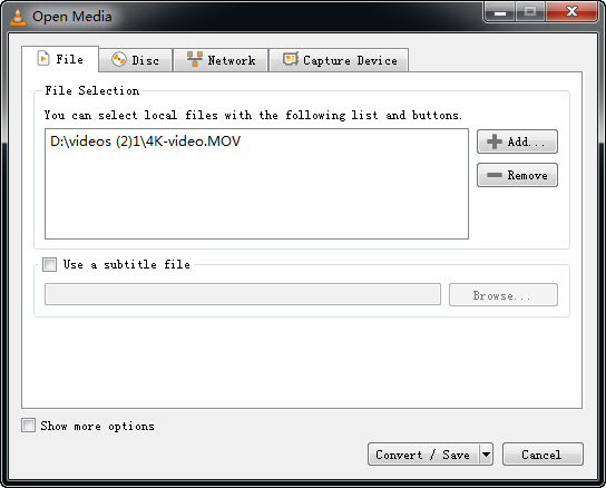 Clipchamp alternative - VLC player
