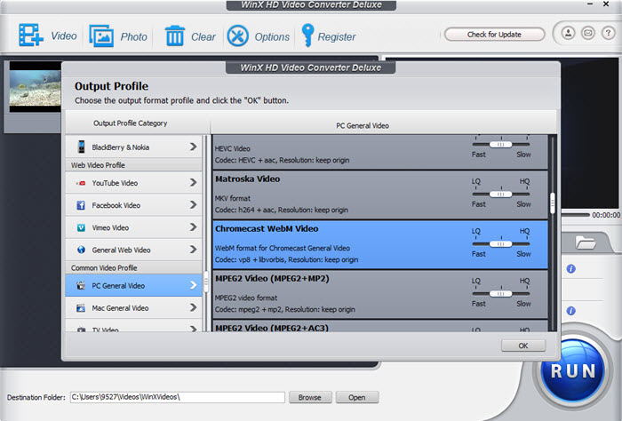 VP8 encoder