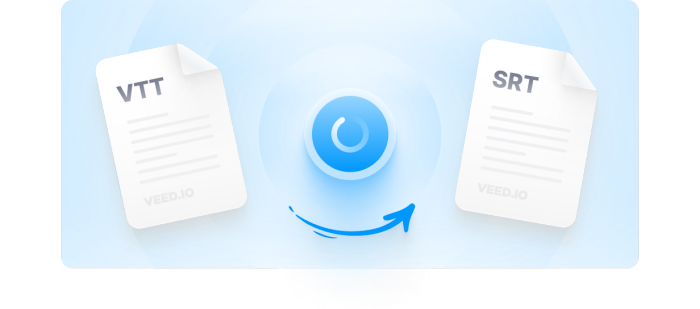 convert vtt to srt