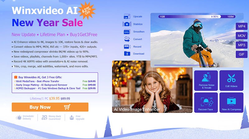 Winxvideo AI coupon code key