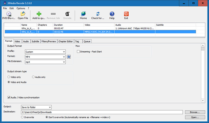 Xmedia Recode