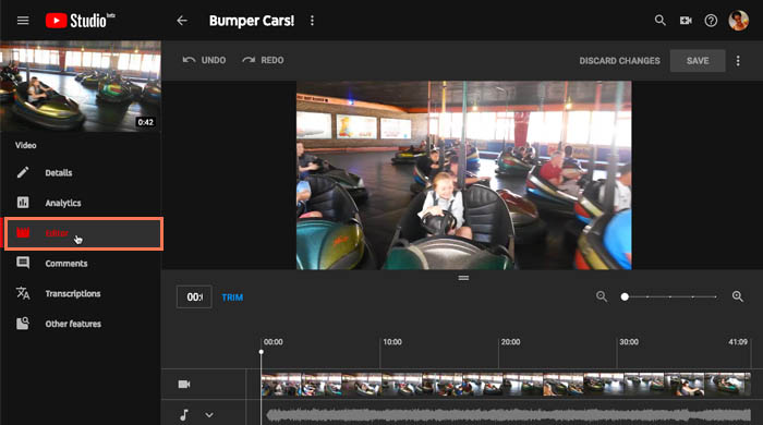 youtube video editor software