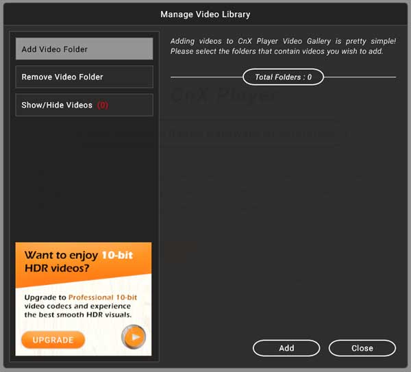 HDR Player for Windows 10/11-CnX