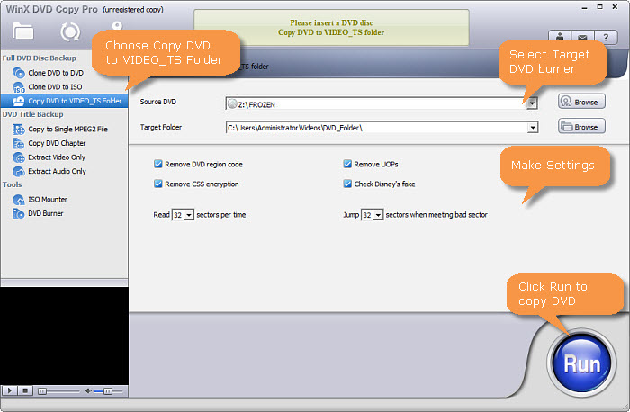 Copy DVD on Windows 7 Free of Cost