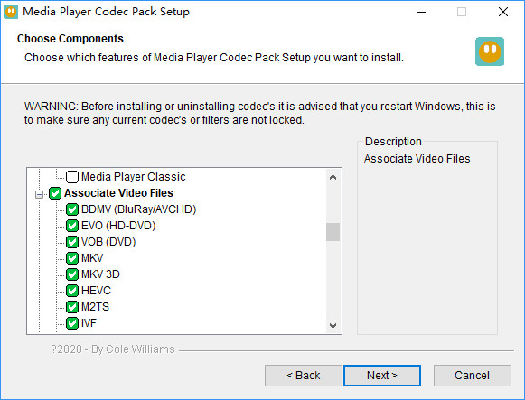 windows media player codec download