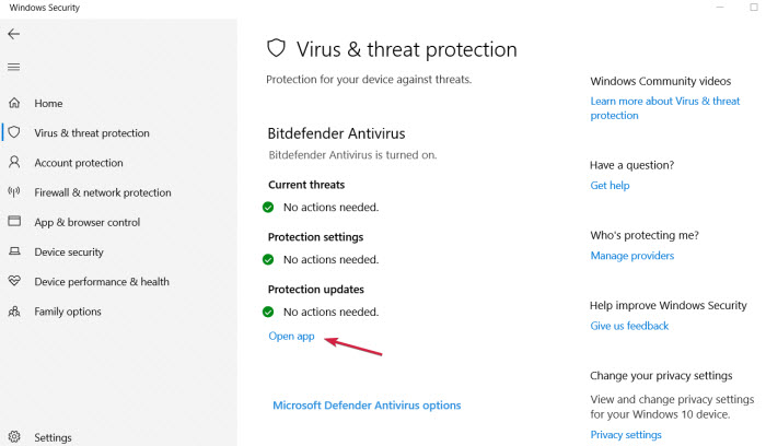 fix error 0x80131500 - disable antivirus