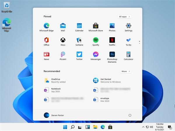 Centered Start Menu and Taskbar in Windows 11