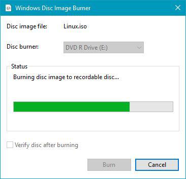 windows 10 disk image creator