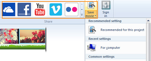 Windows 10 Movie Maker Save Video
