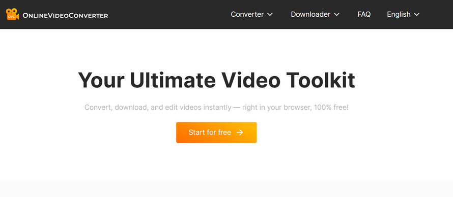 Firefox動画ダウンロード方法:OnlineVideoConverter