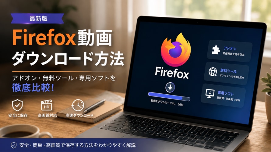 Firefox動画ダウンロード