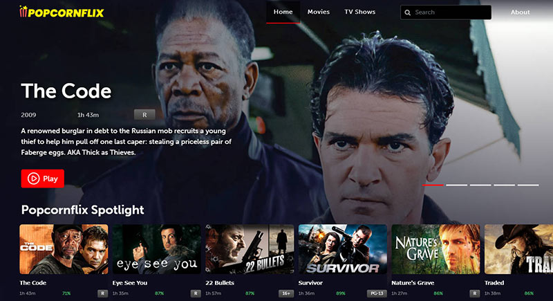 �����f��T�C�g�FPopcornflix