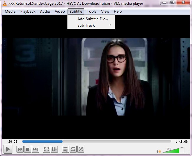 Play movies with subtitles in VLC