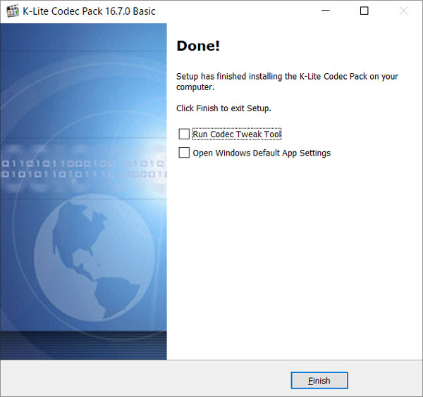 K-Lite Codec Packを安全にインストール