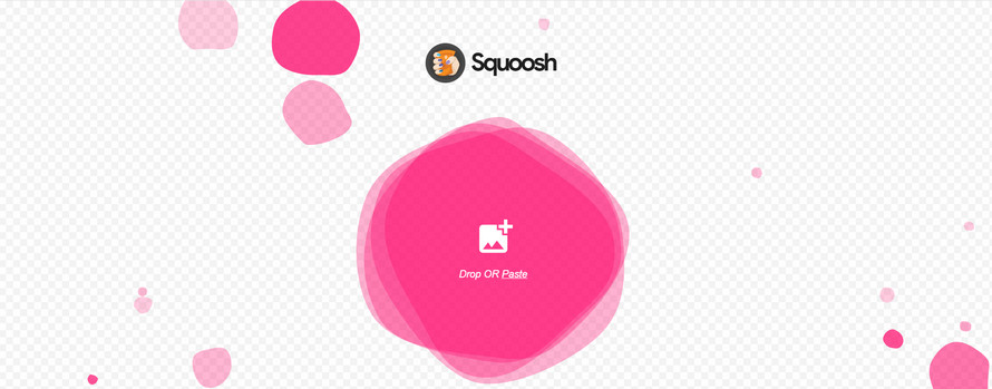 �I�����C���R���o�[�^�[�摜�FSquoosh
