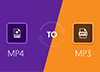 MP4 MP3変換方法