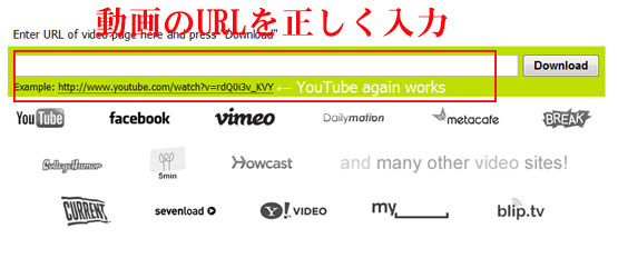 動画ダウンロードサイトSAVEVIDEO.ME