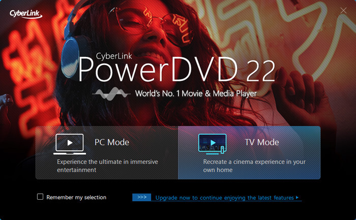 DVD player Windows 10 - PowerDVD