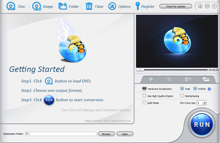 Free DVD Ripper for Windows 10 - WinX DVD Ripper