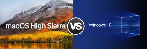 Windows 10 vs macOS High Sierra Comparison: Similarities and Differences