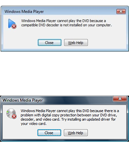 dcodeur dvd compatible windows media player