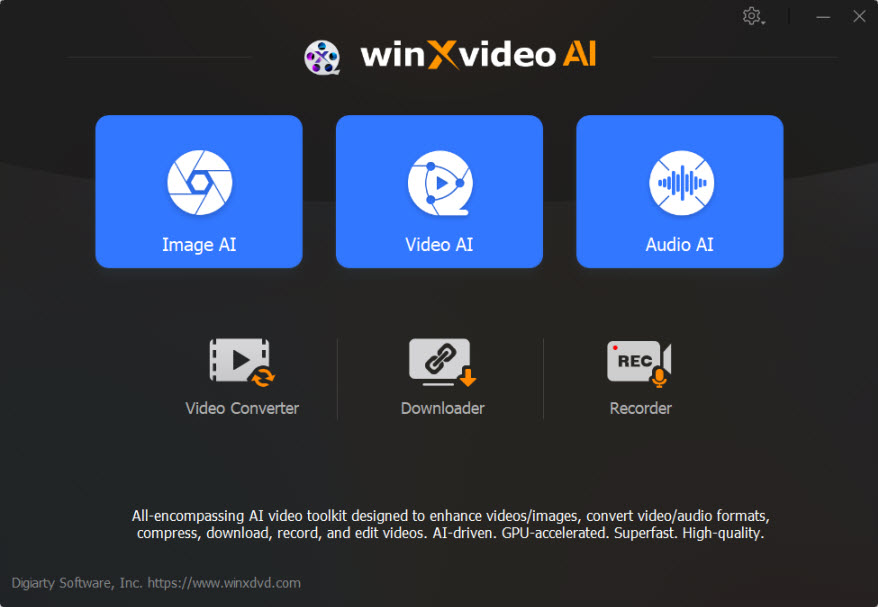 Windows 10 Winxvideo AI full