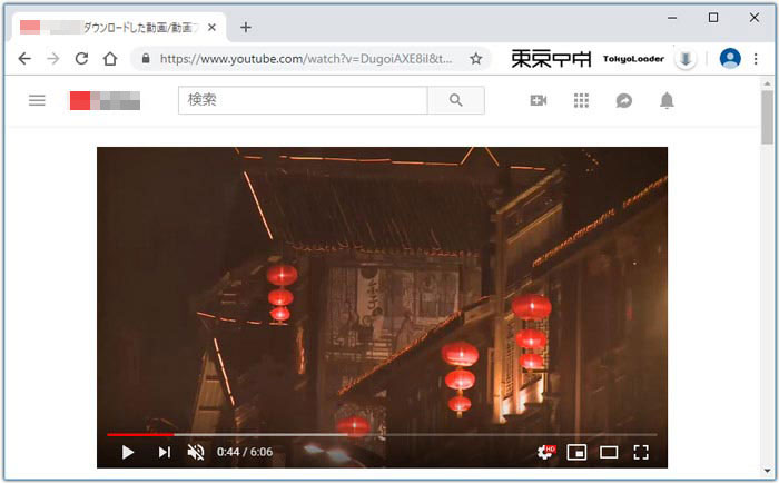 動画ダウンロード無料ツール:TokyoLoader